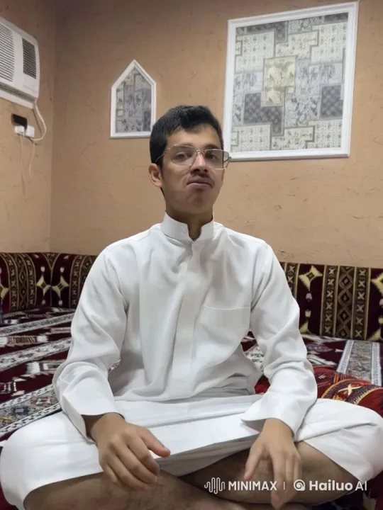 Young Man Contemplates with Cigarette in Decorated Room – AI Generated Video | Hailuo AI