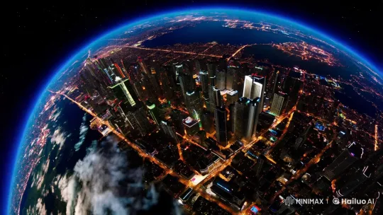 Futuristic Earth: Megacities, Pollution, and Underground Deals – AI Generated Video | Hailuo AI