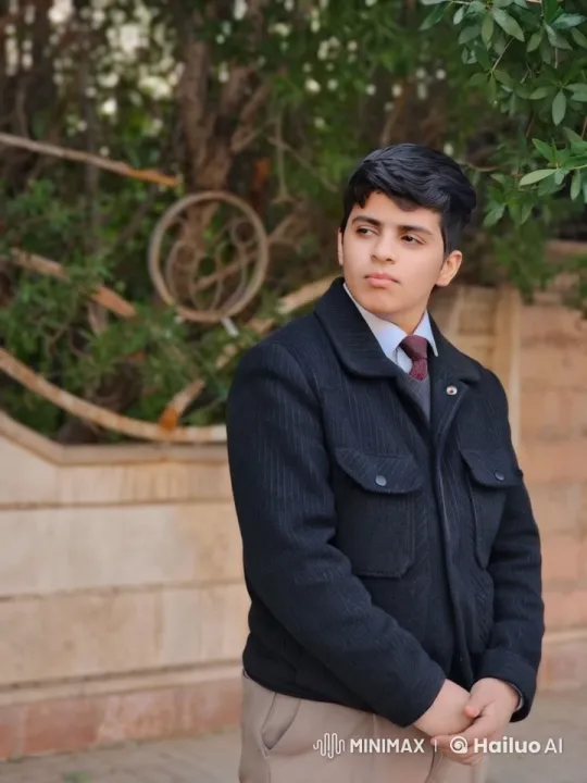 Young Person Mimics Smoking Outdoors – AI Generated Video | Hailuo AI