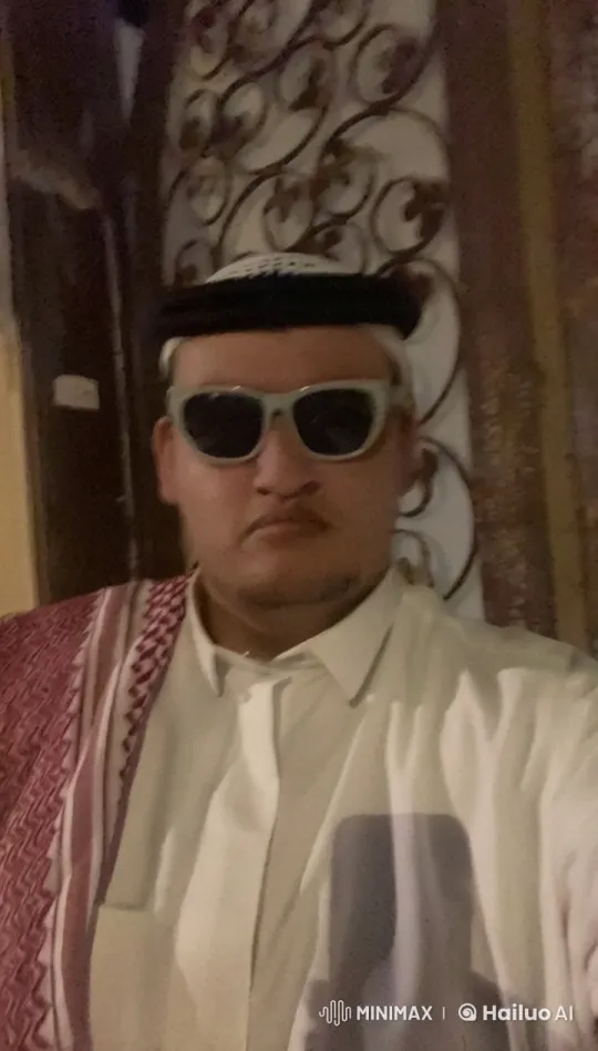 Man in Traditional Headdress Smokes Casually – AI Generated Video | Hailuo AI