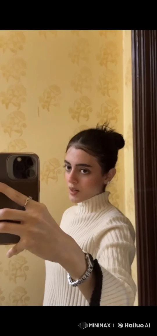 Person Smoking, Holding Smartphone, Steady Room Atmosphere – AI Generated Video | Hailuo AI