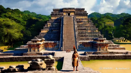 Mayan Empire: Warrior's Pride and Cultural Splendor – AI Generated Video | Hailuo AI