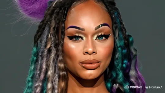 Elegant Model Showcases Sophisticated Style on Dramatic Runway – AI Generated Video | Hailuo AI