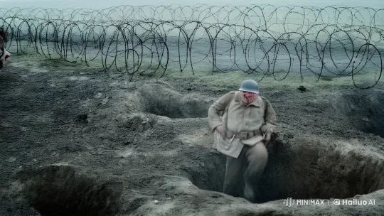 WW1 Soldier's Intense Battlefield Escape – AI Generated Video | Hailuo AI