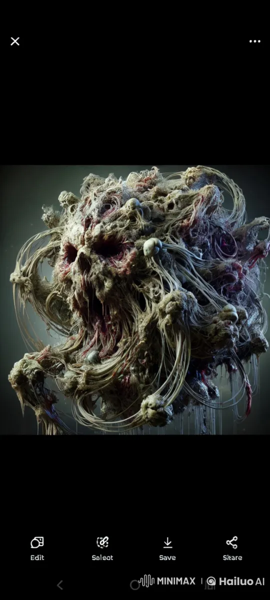 Creature Approaches with Menacing Gaze and Growl – AI Generated Video | Hailuo AI