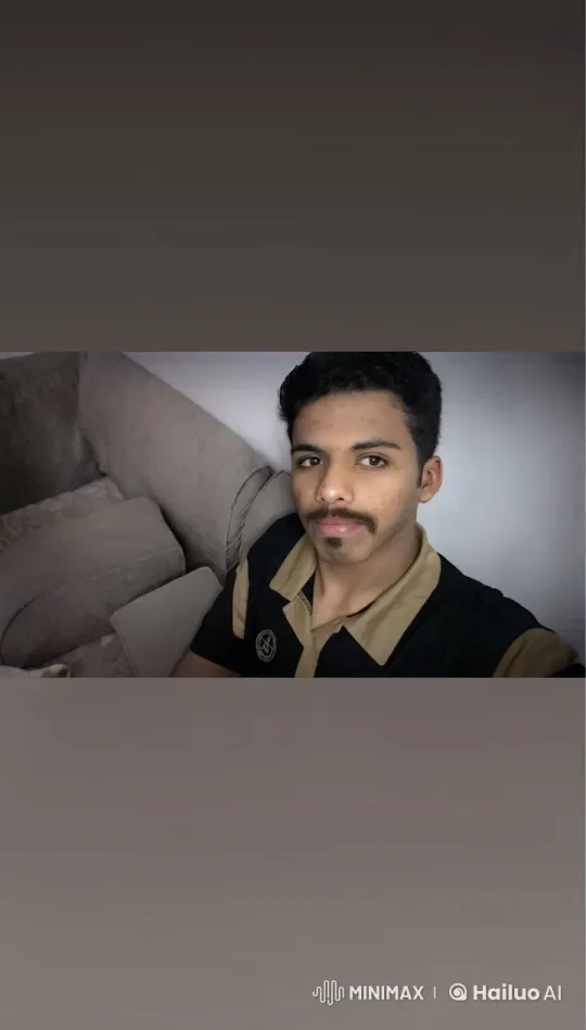 Young Man Smoking Cigarette in Static Indoor Setting – AI Generated Video | Hailuo AI