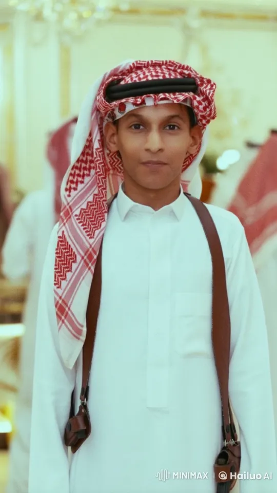 Traditional Attire Man Smoking with Smooth Movements – AI Generated Video | Hailuo AI
