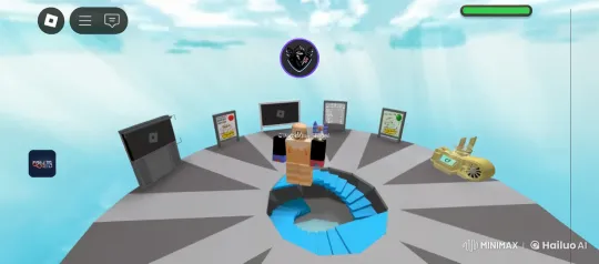 Virtual Roblox Experience with Interactive Elements – AI Generated Video | Hailuo AI