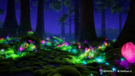 Enchanted Forest: A Mystical Path of Light and Shadow – AI Generated Video | Hailuo AI