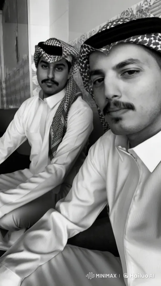 Traditional Middle Eastern Men Sharing a Moment – AI Generated Video | Hailuo AI