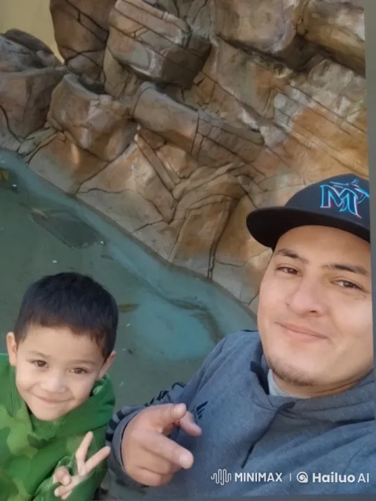 Heartwarming Bonding Moment: Man and Boy Exchange Kisses – AI Generated Video | Hailuo AI