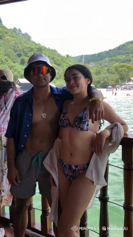 Couple Enjoying Serene River View with a Kiss – AI Generated Video | Hailuo AI