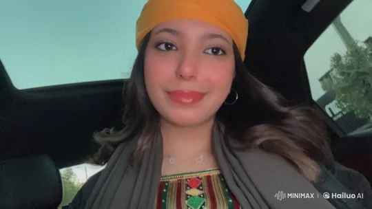 Young Woman Enjoying a Cigarillo in a Car – AI Generated Video | Hailuo AI