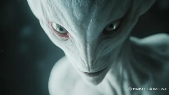 Terrifying Alien in Cage Anticipates Next Move – AI Generated Video | Hailuo AI