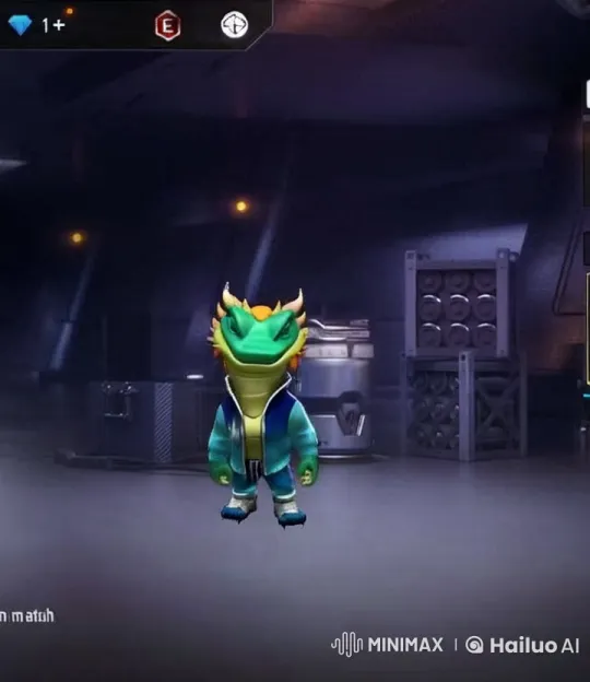 Lizard Transforms into Graceful Dragon in Futuristic Room – AI Generated Video | Hailuo AI