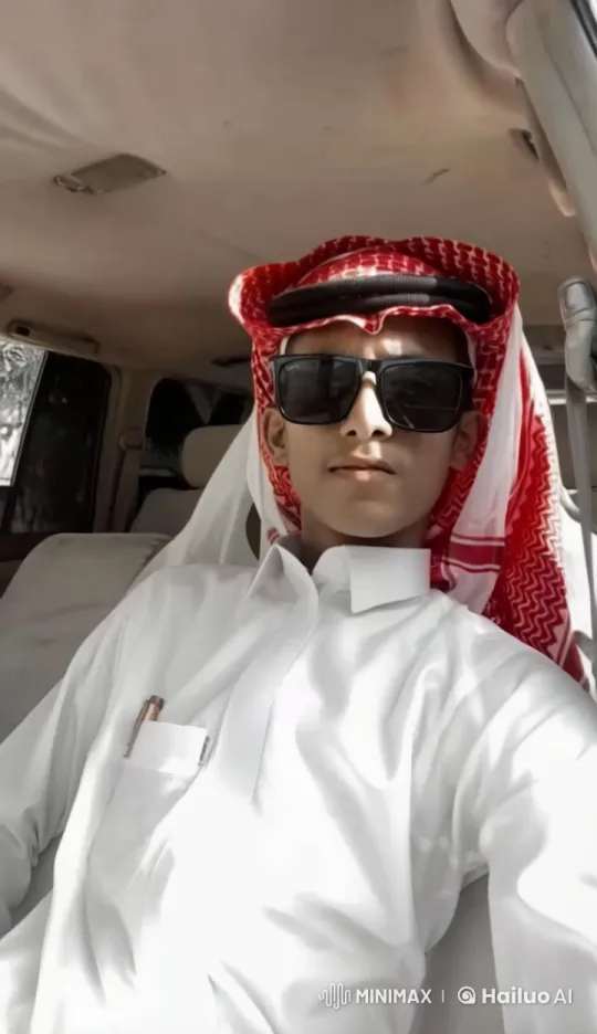 Traditional Attire, Smoking in Vehicle - Serene Scene – AI Generated Video | Hailuo AI