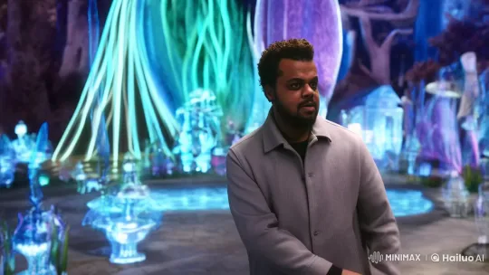 Man Transforms World with Radiant Energy in Majestic Scene – AI Generated Video | Hailuo AI