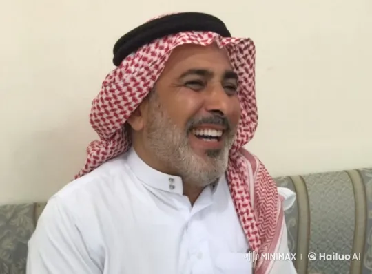 Man Smoking in Traditional Middle Eastern Attire – AI Generated Video | Hailuo AI