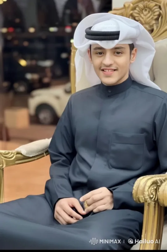 Traditional Man Smoking in Golden Chair - Live2D Animation – AI Generated Video | Hailuo AI