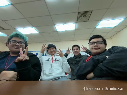 From Peace Signs to Disco: Friends' Journey from Rest to Celebration – AI Generated Video | Hailuo AI