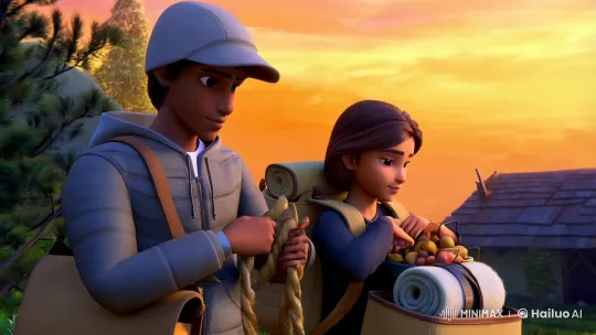 Ayan and Soniya Begin Their Determined Expedition – AI Generated Video | Hailuo AI