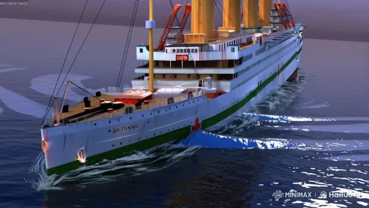 Live2D Animation: The Sinking of the Britannic – AI Generated Video | Hailuo AI
