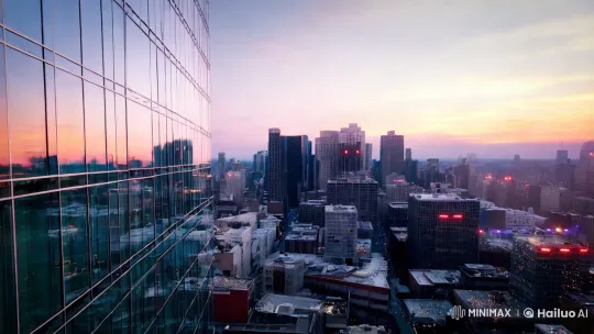 Hulk Leaps Through Skyscraper in Dynamic Cityscape Chase – AI Generated Video | Hailuo AI