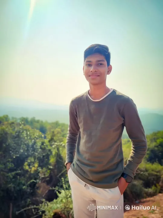 Young Couple Kisses in Scenic Nature Setting – AI Generated Video | Hailuo AI
