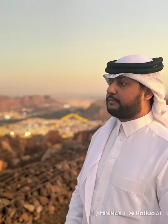 Contemplative Man Smokes on Hill at Sunset – AI Generated Video | Hailuo AI