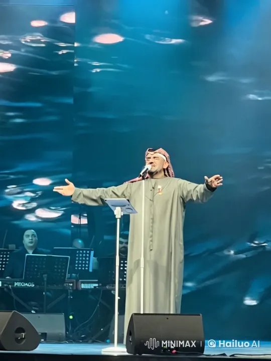 Man in Traditional Attire Performs with Intensity on Stage – AI Generated Video | Hailuo AI