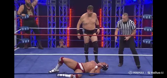 Professional Wrestling Match: Dominance and Drama – AI Generated Video | Hailuo AI