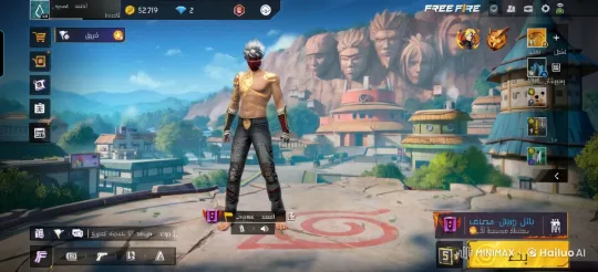 Warrior on Village Rooftop with Carved Mountains – AI Generated Video | Hailuo AI