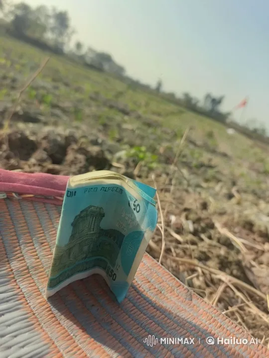 Fifty Rupee Note Ascends in Gentle Breeze – AI Generated Video | Hailuo AI