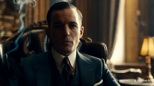 Enigmatic Man in Vintage-Inspired, Moody Interiors – AI Generated Video | Hailuo AI