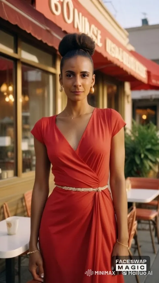 Elegant Striptease on Beach with Serene Setting – AI Generated Video | Hailuo AI