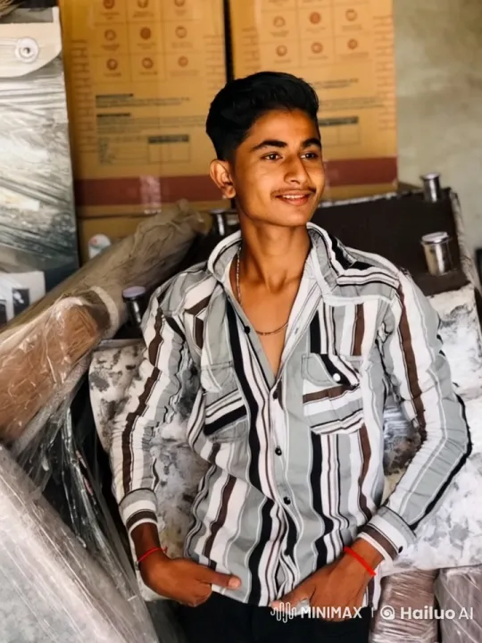 Young Couple Shares Tender Moment Amid Packages – AI Generated Video | Hailuo AI
