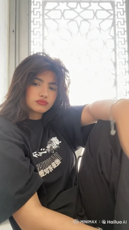 Young Woman Reflects with Cigarette by Window in Live2D Animation – AI Generated Video | Hailuo AI