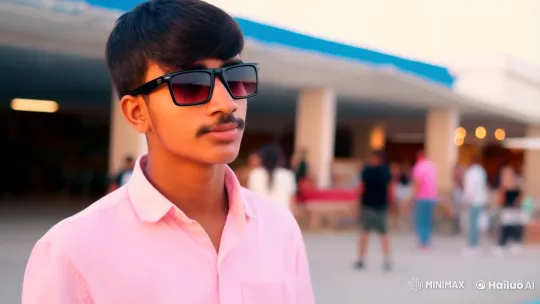 Young Couple's Intimate Moment Captured in Romantic Scene – AI Generated Video | Hailuo AI