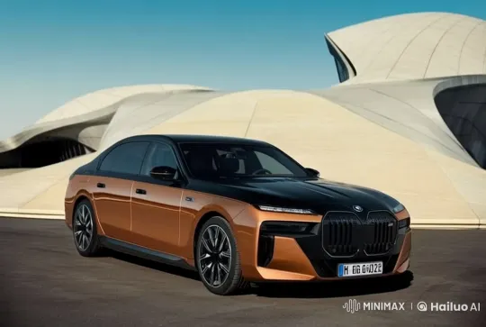 BMW Evolution: Futuristic Transformation in Live2D Animation – AI Generated Video | Hailuo AI