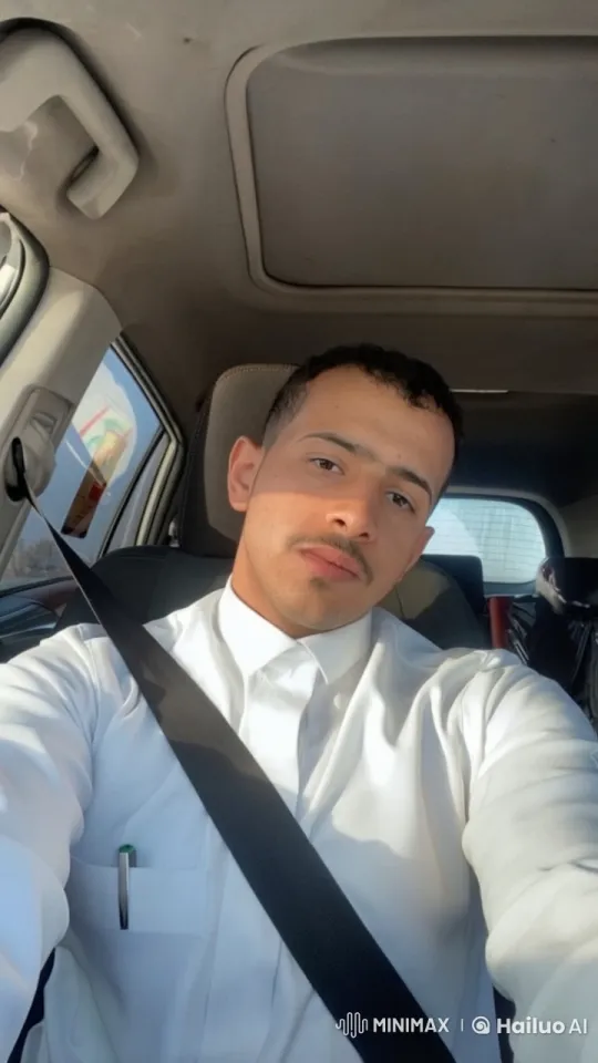 Young Man Smoking in Car with Tranquil Ambiance – AI Generated Video | Hailuo AI