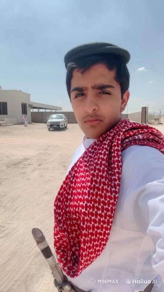 Contemplative Young Man Smokes in Desert Setting – AI Generated Video | Hailuo AI