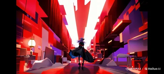 Mysterious Figure Walks into Futuristic Cityscape at Dusk – AI Generated Video | Hailuo AI