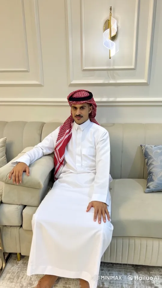 Man Relaxing on Sofa Smoking in Elegant Room – AI Generated Video | Hailuo AI