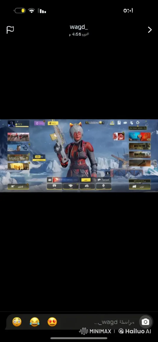 Futuristic Soldier in Icy Wartime Setting with Dynamic Interface – AI Generated Video | Hailuo AI
