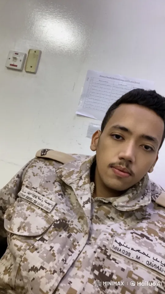 Military Personnel Smoking in a Static Setting – AI Generated Video | Hailuo AI