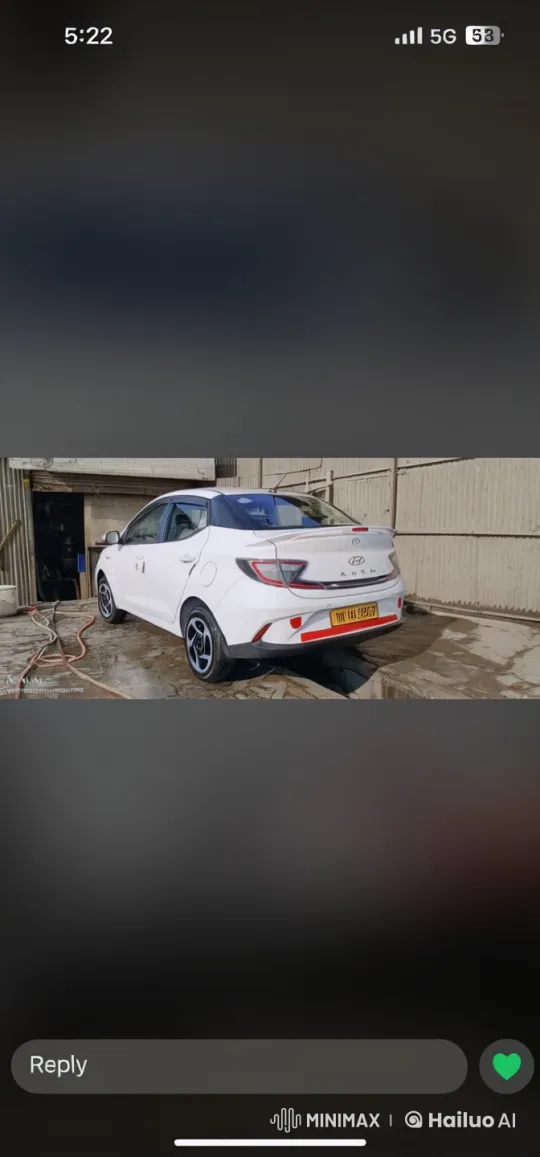 Hyundai Aura Levitates and Soars into the Sky – AI Generated Video | Hailuo AI