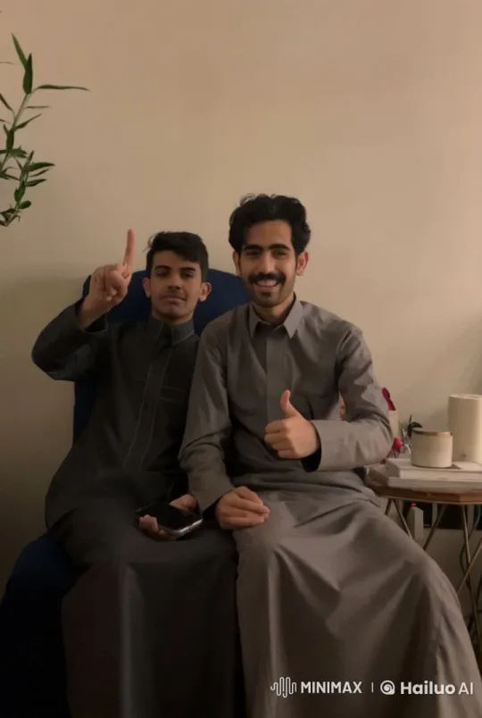 Traditional Men in Peaceful Moment with Smoke and Greenery – AI Generated Video | Hailuo AI