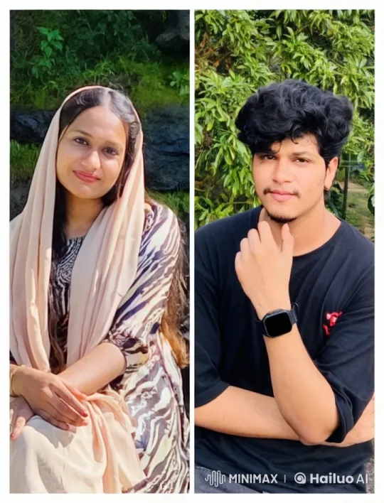 Affectionate Split-Screen Video with Nature Background – AI Generated Video | Hailuo AI