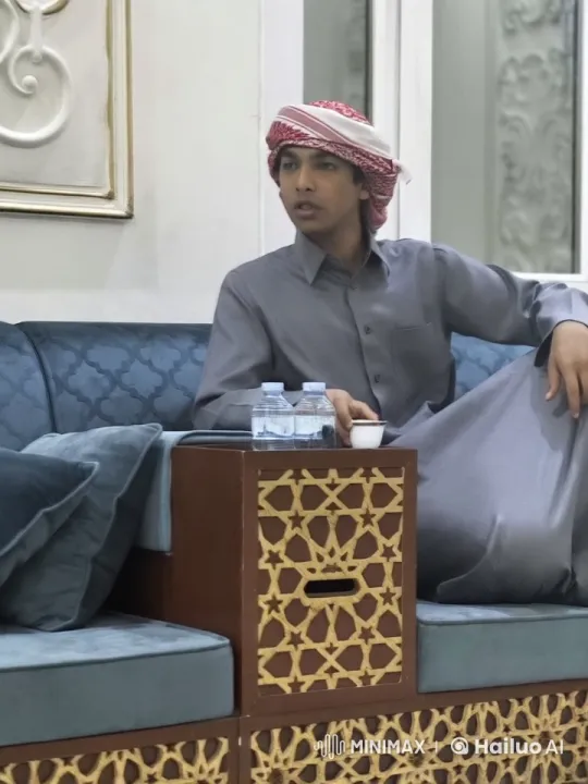 Man Relaxing with Cigarette in Elegant Setting – AI Generated Video | Hailuo AI