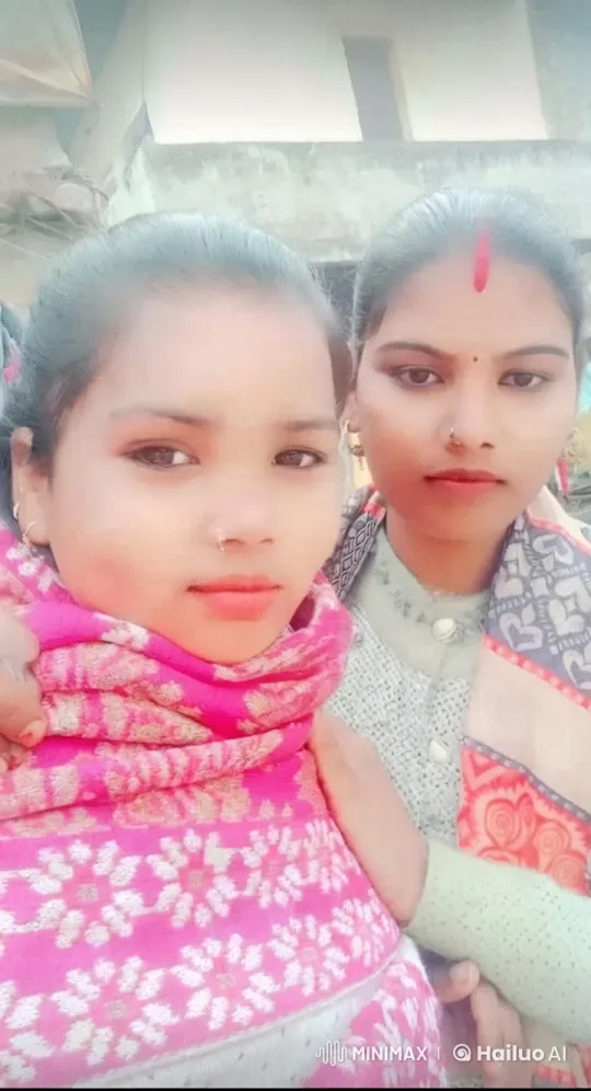 Two People Standing Close, Holding a Wrapped Baby in Outdoor Setting – AI Generated Video | Hailuo AI